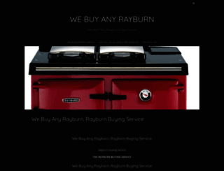 we-buy-any-rayburn.co.uk screenshot
