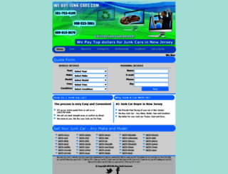 we-buy-junk-cars.com screenshot