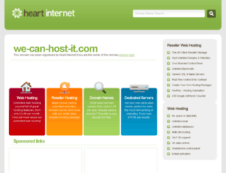 we-can-host-it.com screenshot