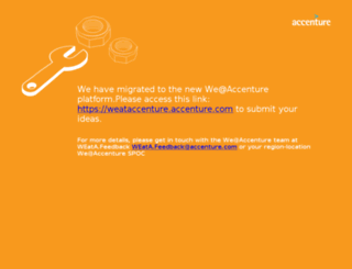 we.accenture.com screenshot