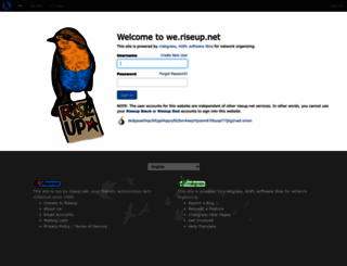 we.riseup.net screenshot