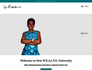 wealth-university.myshopify.com screenshot