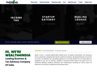 wealth4india.com screenshot