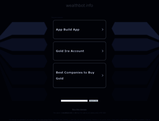wealthbot.info screenshot