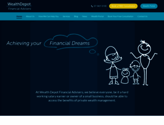 wealthdepot.com.au screenshot