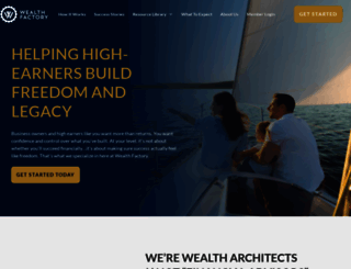 wealthfactory.com screenshot