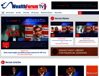 wealthforumtv.com screenshot