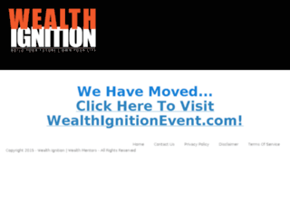 wealthignitionlive.com screenshot