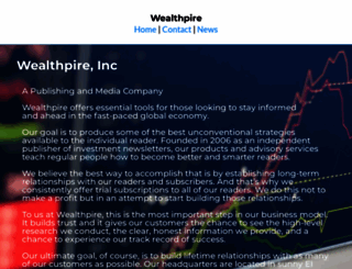 wealthpire.com screenshot