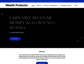 wealthprotector.in screenshot