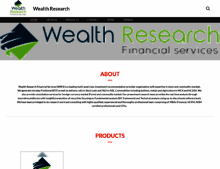 wealthresearch.nowfloats.com screenshot