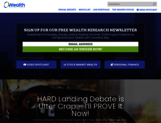 wealthresearchgroup.com screenshot