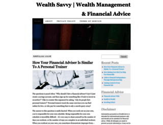 wealthsavvy.wordpress.com screenshot
