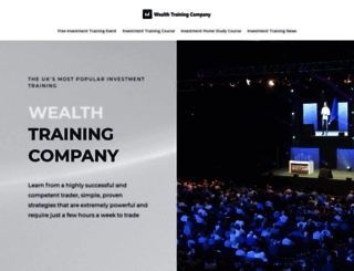 wealthtrainingcompany.com screenshot