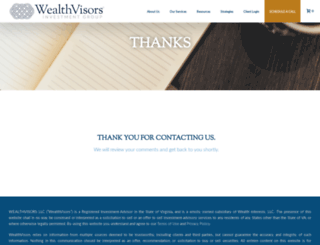 wealthvisor.com screenshot