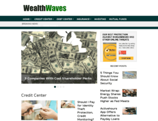 wealthwaves.com screenshot