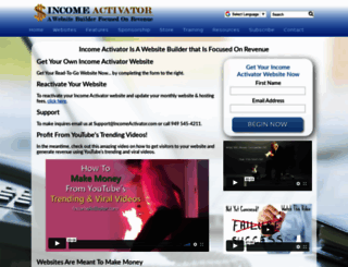wealthycircle.incomeactivator.com screenshot