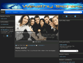 wealthytechies.com screenshot