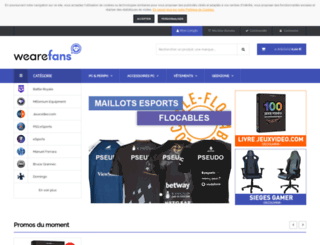 wearefans.com screenshot