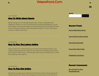 wearefront.com screenshot
