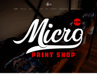 wearemicroprinting.com screenshot