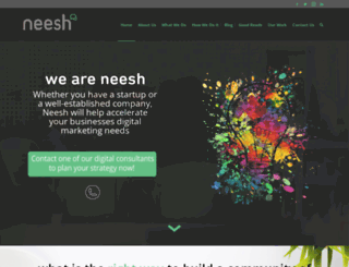weareneesh.com screenshot
