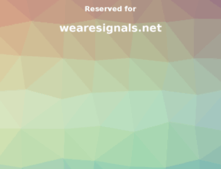 wearesignals.net screenshot