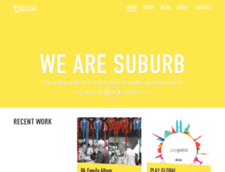 wearesuburb.com screenshot