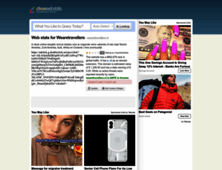wearetravellers.nl.clearwebstats.com screenshot