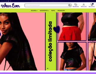 wearever.com.br screenshot