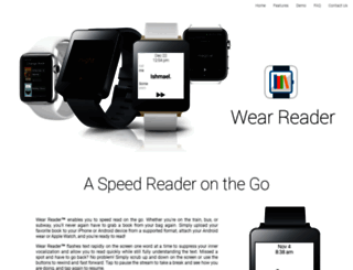 wearreader.com screenshot