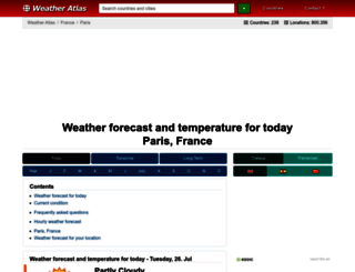weather-es.com screenshot