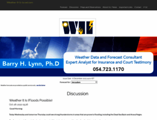 weather-it-is-israel.com screenshot