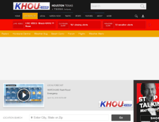 weather.khou.com screenshot