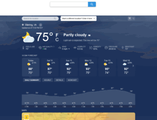 weather.msn.com.tw screenshot