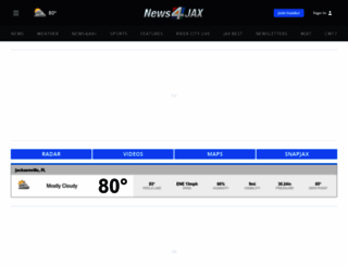 weather.news4jax.com screenshot