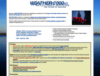 weather2000.com screenshot