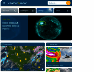weatherandradar.com screenshot