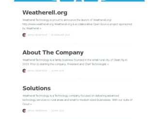 weatherell.com screenshot