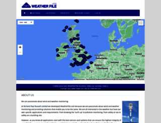 weatherfile.com screenshot