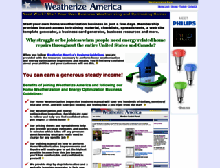 weatherizeamerica.com screenshot
