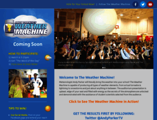weathermachine.com screenshot