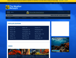 weathernetwork.com screenshot
