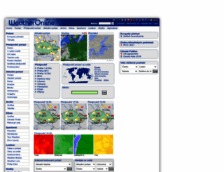 weatheronline.cz screenshot