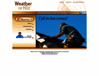 weatherornot.com screenshot