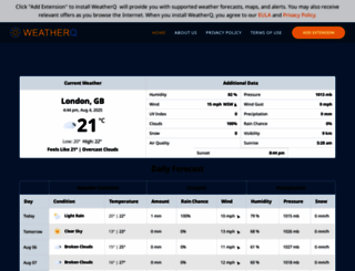 weatherq.org screenshot