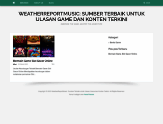 weatherreportmusic.com screenshot