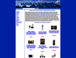 weatherstationcentral.com screenshot