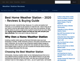 weatherstationexpert.com screenshot