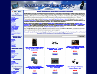 weatherstationsupply.com screenshot